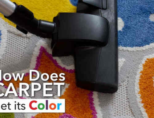 How Does Carpet Get Its Color?
