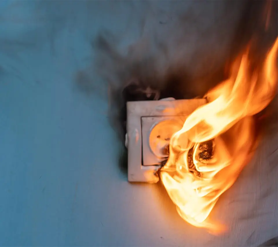 Fire damage