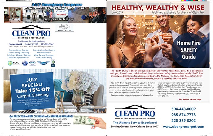 July 2019 Clean Pro Newsletter