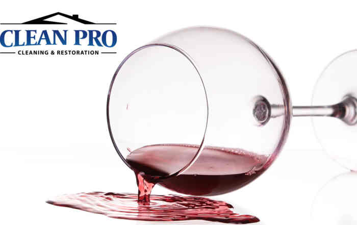 Red Wine Spill on Your Carpet